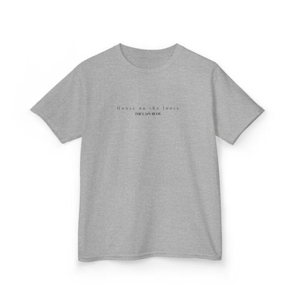 Kids 100% Cotton Tee; Goose on the loose - Image 11
