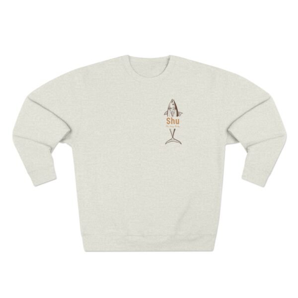 Unisex Crewneck Sweatshirt: Shu Fish - Image 13