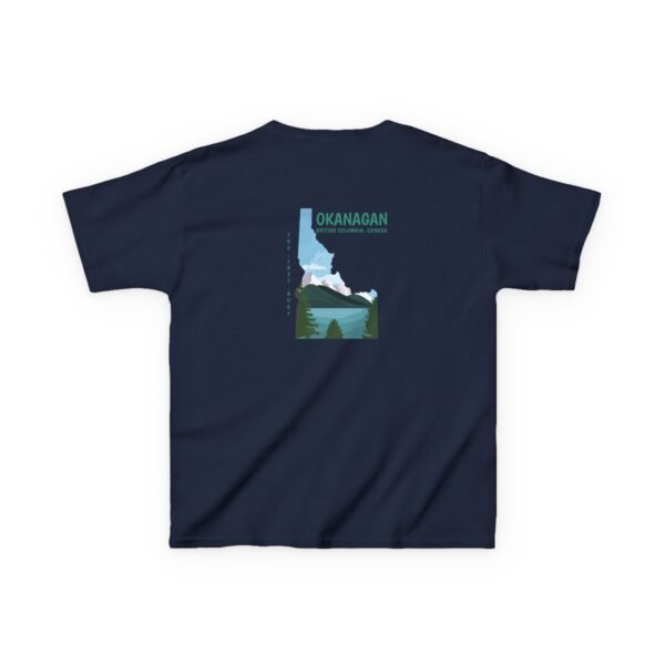 Kids 100% Cotton Tee; Okanagan Lake - Image 46