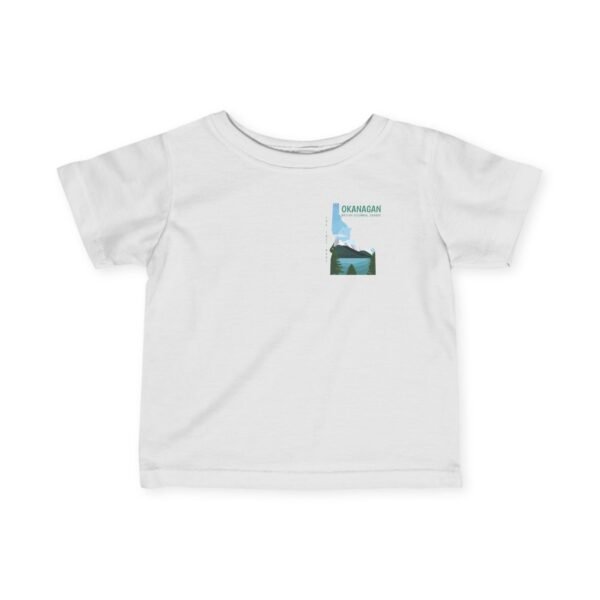 Infant 100% Cotton Tee; Okanagan Lake