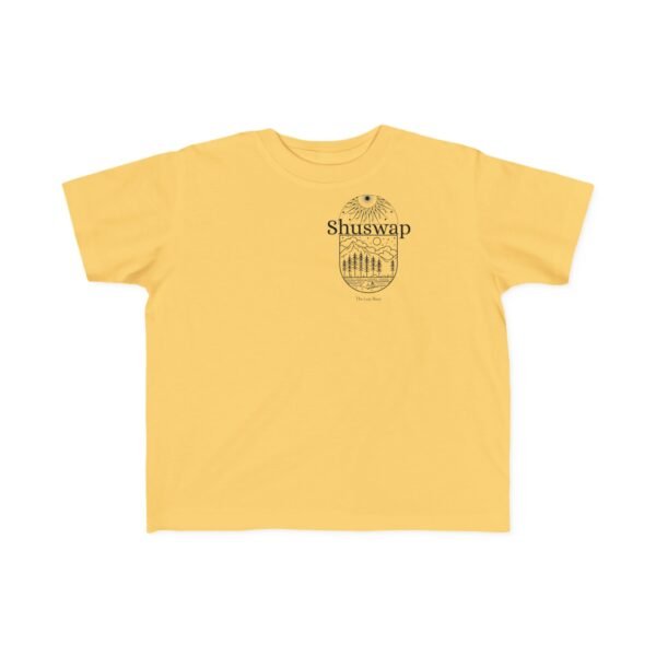 Toddler's 100% Cotton Tee; Shuswap Design - Image 10