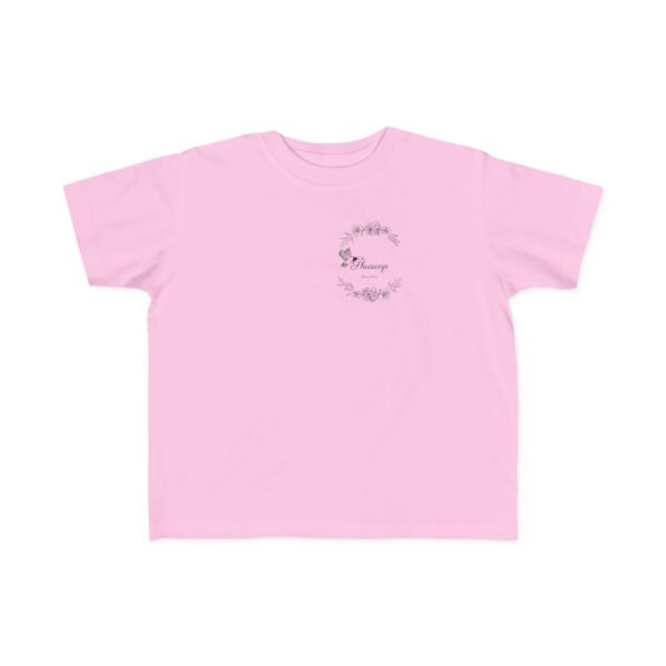 Toddler's 100% Cotton Tee; Shuswap Floral Geese - Image 10
