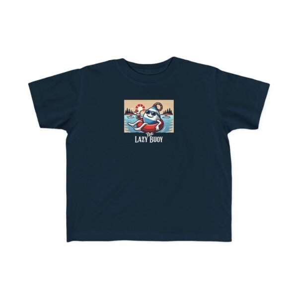 Toddler's 100% Cotton Tee; Lazy Buoy Logo - Image 13