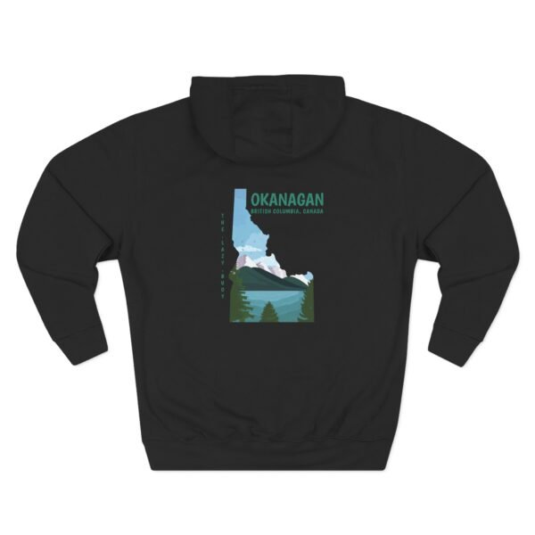 Adult  Fleece Hoodie; Okanagan Lake - Image 10