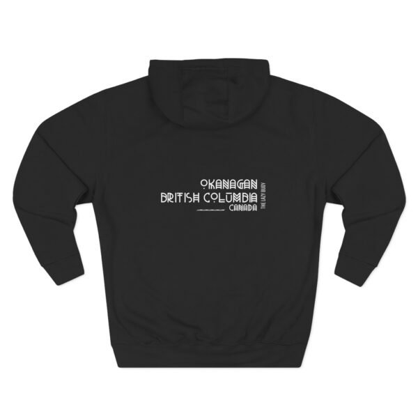 Adult Fleece Hoodie; Okanagan - Image 6