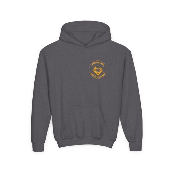 Kid's Hooded Sweatshirt; Shuswap Sunflower - Image 11