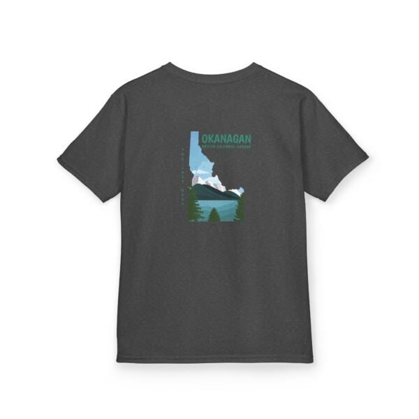 Kids 100% Cotton Tee; Okanagan Lake - Image 36