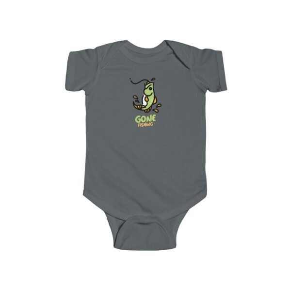 Infant 100% Cotton Bodysuit; Gone Fishing - Image 16
