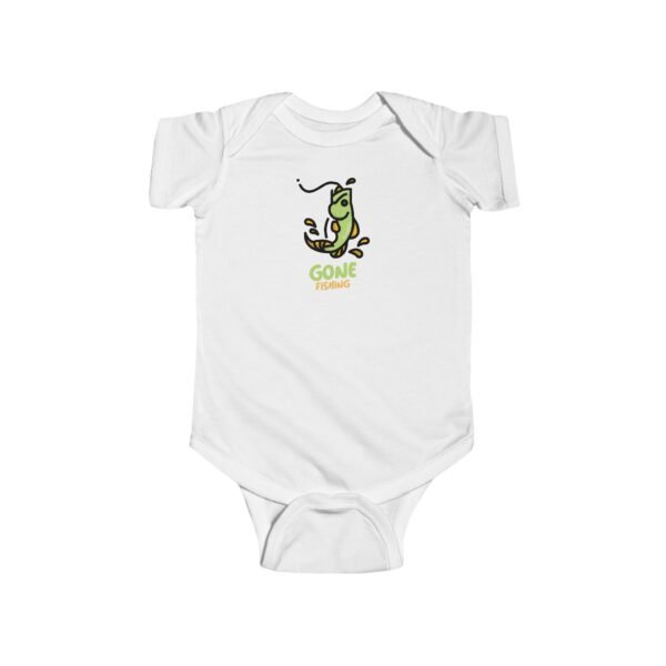 Infant 100% Cotton Bodysuit; Gone Fishing