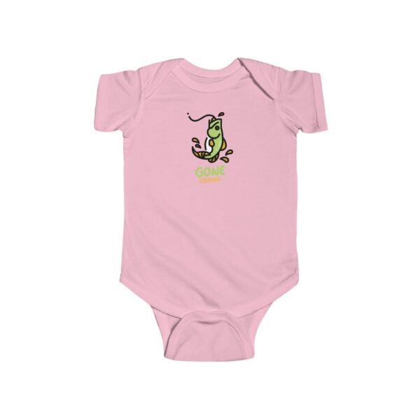 Infant 100% Cotton Bodysuit; Gone Fishing - Image 25