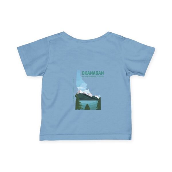 Infant 100% Cotton Tee; Okanagan Lake - Image 8