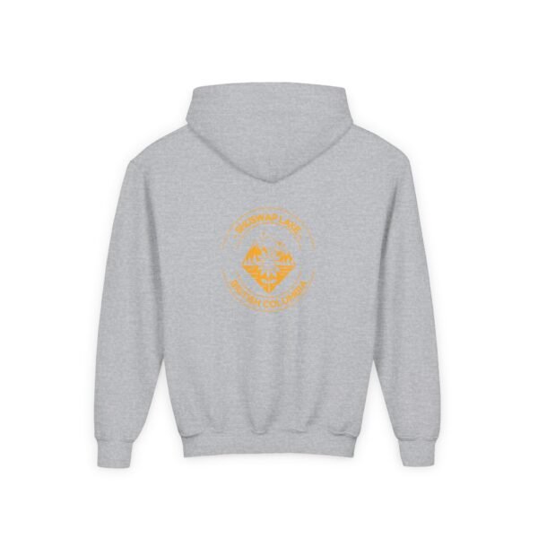 Kid's Hooded Sweatshirt; Shuswap Sunflower - Image 6