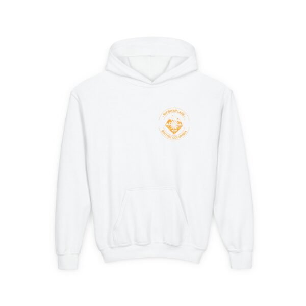 Kid's Hooded Sweatshirt; Shuswap Sunflower