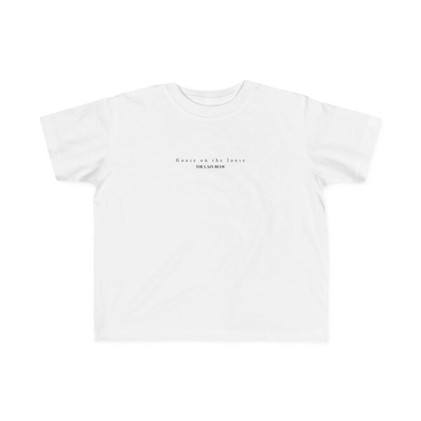 Toddler's 100% Cotton Tee; Goose on the loose