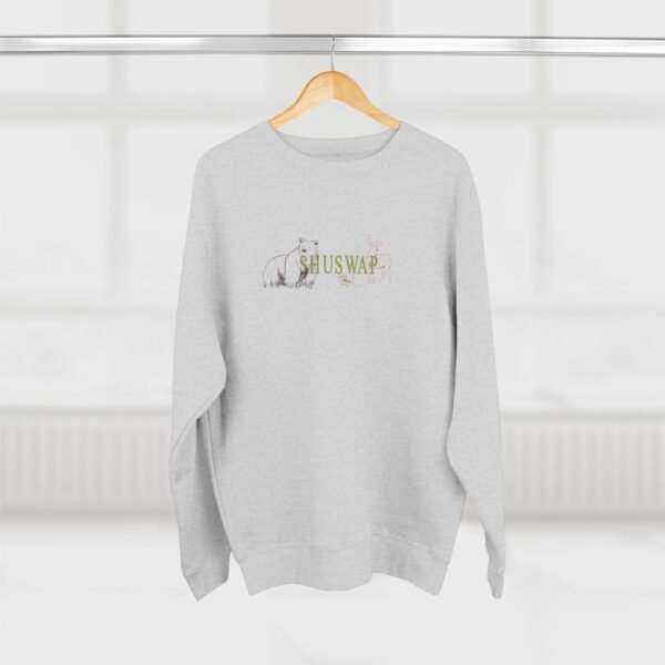 Unisex Crewneck Sweatshirt; Shuswap Wildlife - Image 8