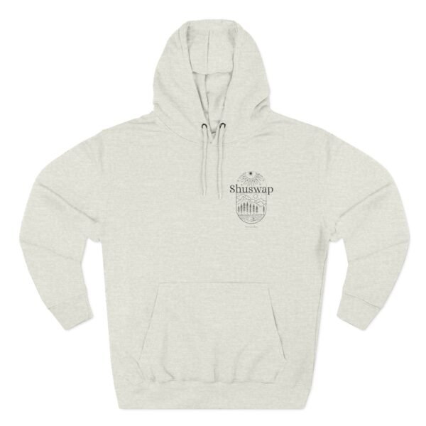 Adult Fleece Hoodie; Shuswap Design - Image 13