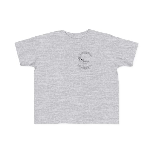 Toddler's 100% Cotton Tee; Shuswap Floral Geese - Image 4