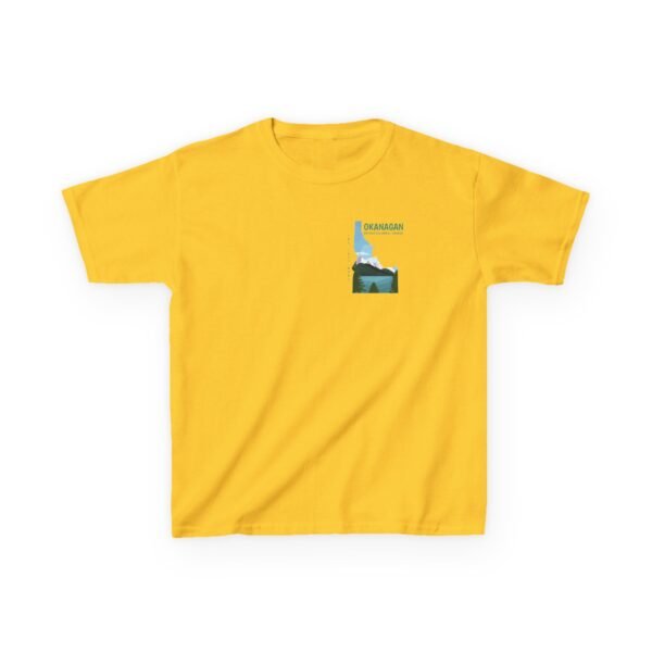 Kids 100% Cotton Tee; Okanagan Lake - Image 25