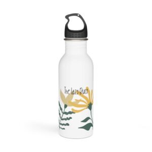 Stainless Steel Water Bottle; The Lazy Buoy Floral